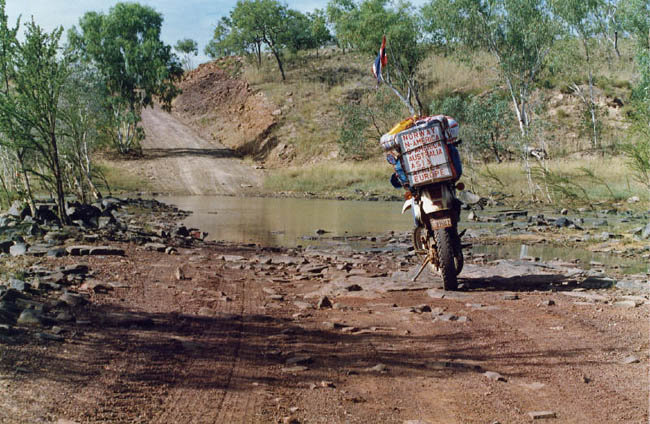 On the way through Kimberley National Park