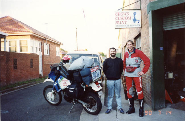 A very friendly Kawasaki dealer in Sydney