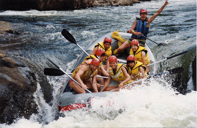 Rafting north of Cairns